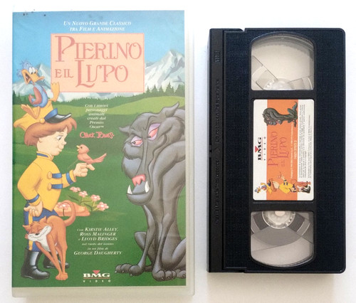 Vhs pierino lupo film - vhs, il