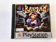 RAYMAN PLATINUM SONY PLAYSTATION 1 PS1 PAL MULTI ITA UBISOFT ORIGINALE