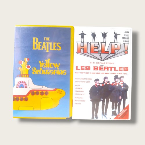 Lot vhs beatles help - lot,