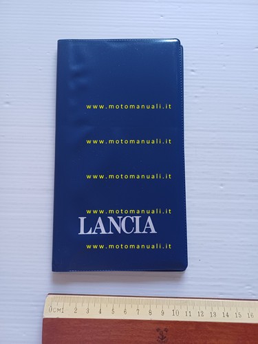 Lancia allegato libretto - , uso