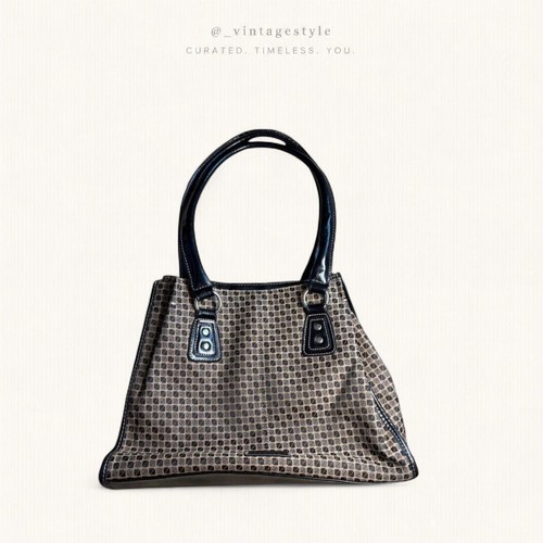 Borsa donna marrone nera - marrone, e