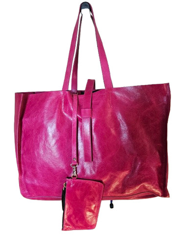 Borsa shopper vera pelle - vera,