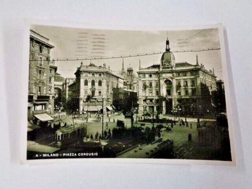 Milano piazza cordusio - piazza,