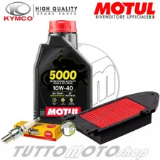Tagliando KYMCO People 200 i S 2008-2015 / Olio Motul 5000 10W40 Filtro Candela