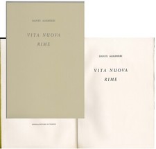 ALIGHIERI DANTE   Vita nuova. Rime.   Fogola Editore - Giorgio Barberi Squarotti
