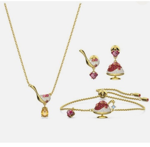 Swarovski cariti set - cariti, collana