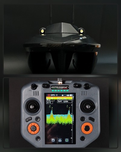 Bait boat carpfishing - bait,