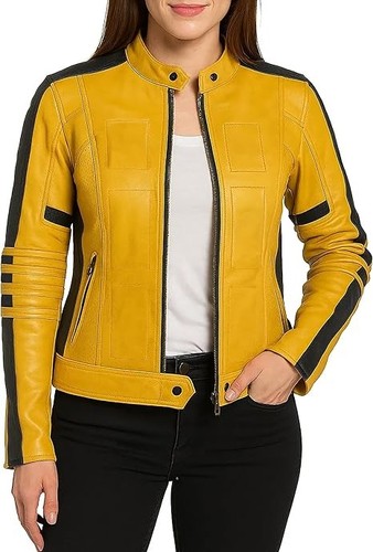 Costume donna pelle gialla