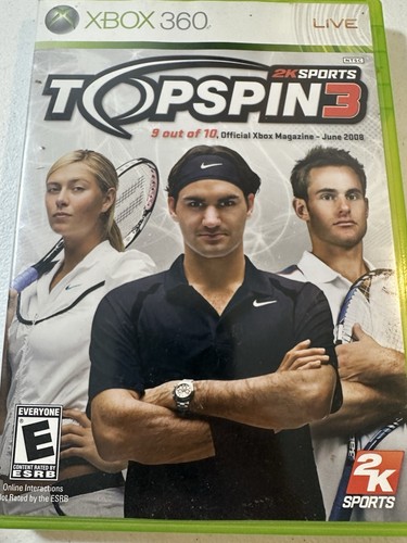 Top spin nintendo wii - 3, (nintendo