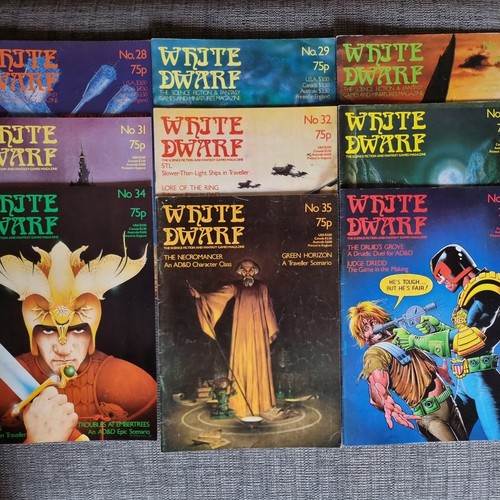 Rivista white dwarf tiratura - rivista,
