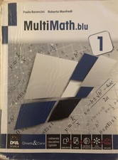 MultiMath.blu 1, 9788853805652. Ottime condizioni.