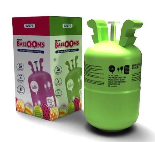 Kit bombola gas elio con - gas,