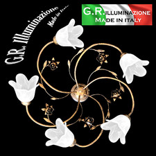 PLAFONIERA IN FERRO BATTUTO 5