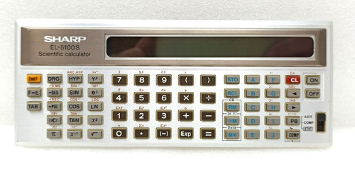 Sharp 5100s calcolatrice - sharp,