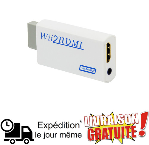 Wii hdmi adaptateur - hdmi,