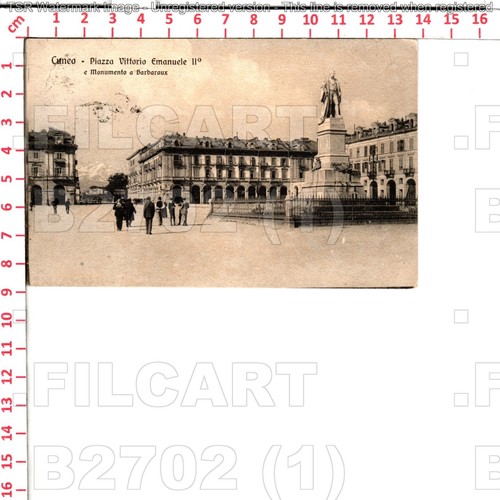 B2702 cuneo citta 1918 - citta,