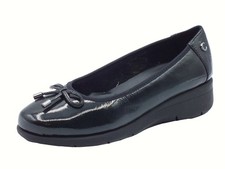 Cinzia Soft IV8920546G Black Ballerine Confort per Donna in pelle verniciata zep