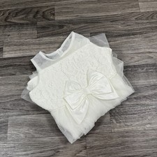 ZENZI Zip Back Lace Trim White