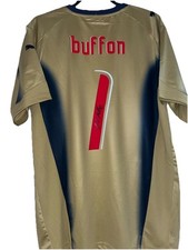 Maglia GIGI BUFFON firmata Italia 2006 **COA & FOTO PROOF 