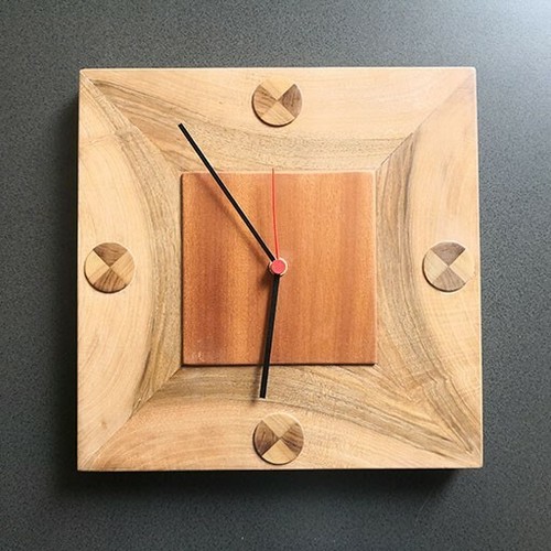 Orologio parete legno - orologio, da
