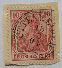 DEUTSCHES REICH Postage ~ 10PF