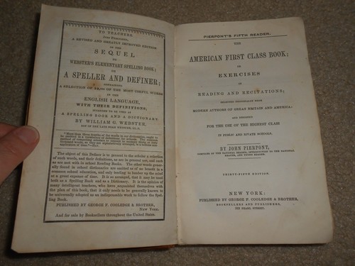 1835 leatherbound reading - 1835,