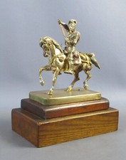 Statua bronzo cavaliere a