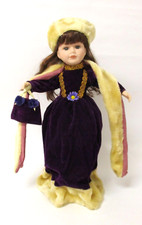 ? RARA BAMBOLA IN PORCELLANA MODELLO FIRST LADY  DA COLLEZIONE CM.47 - 812-