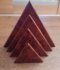 Wooden letter holder of tuia