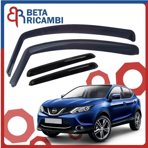 Deflettori per nissan qashqai - deflettori,