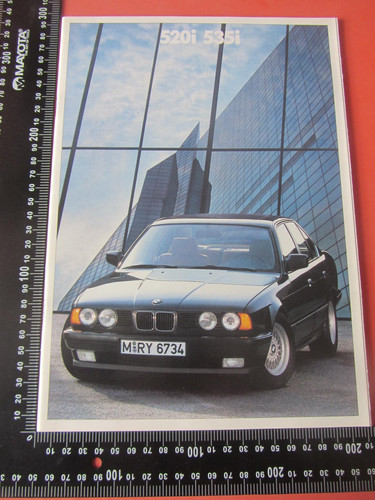 Brochure auto bmw 520 - 520,