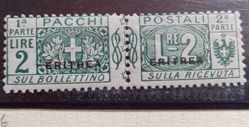 Colonie eritrea 1916 - 1916, pacchi