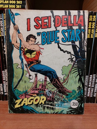 Zagor scritta rossa sei - scritta,