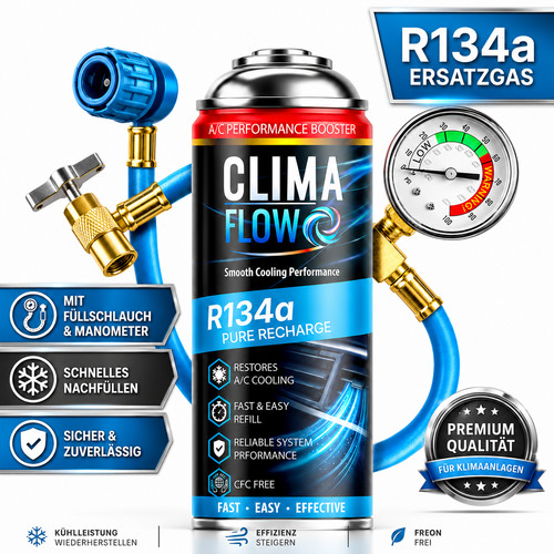 Refrigerante clima flow r134a - refrigerante,