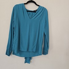 Max & Co 100% Silk Blouse Teal