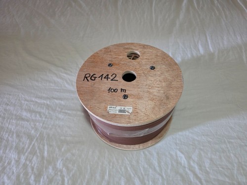 Rg142 coax cable 100m - rs,