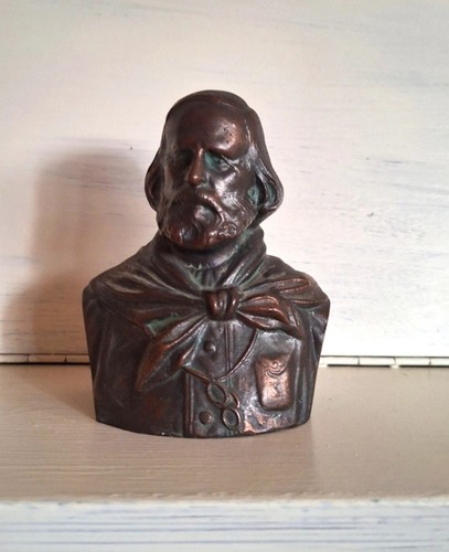 Busto bronzo garibaldi - di,