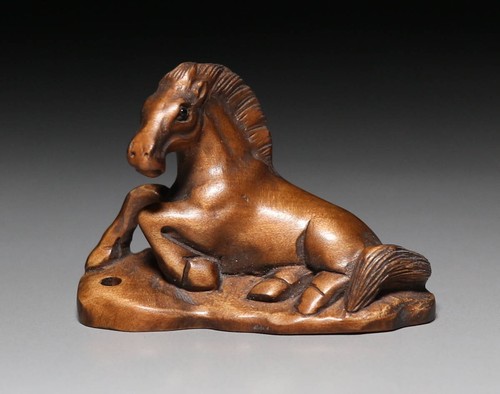 Cavallo netsuke bosso - cavallo,