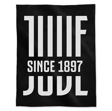 Plaid Juventus F.C coperta in pile 120x150 cm prodotto ufficiale 