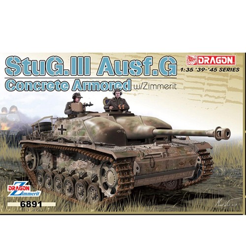 Dragon 6891 35 concrete - 1/35,