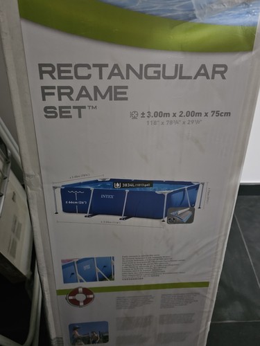 Intex rectangular frame - rectangular, set