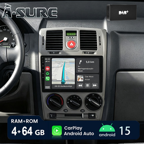 Dab 64g carplay android 15 - dab+, 4+64g