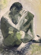 Bellissima Pittura A Olio 1960
