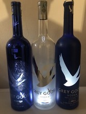 Grey Goose 3x Magnum Limited Edition Luminous