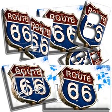 Route rustic road sign - rustic,