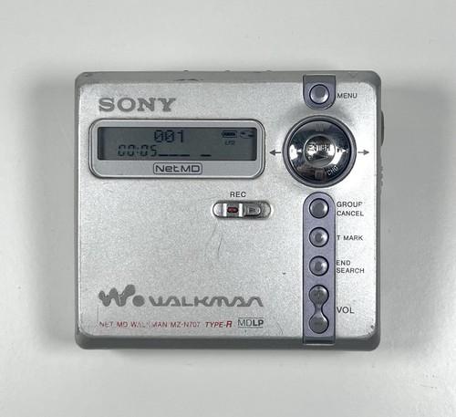 Sony walkman n707 net md - sony, mz-n707