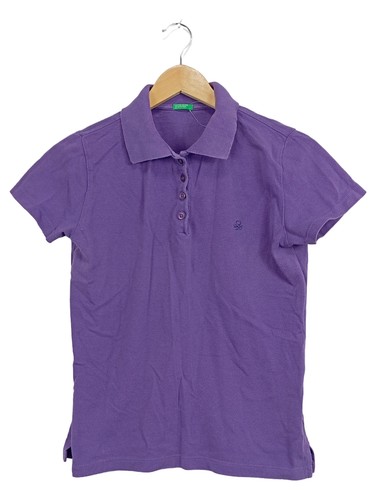 Polo donna benetton viola - polo,