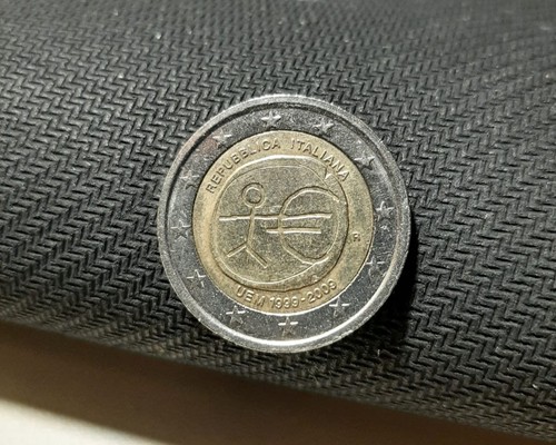 Moneta commemorativa euro - moneta,