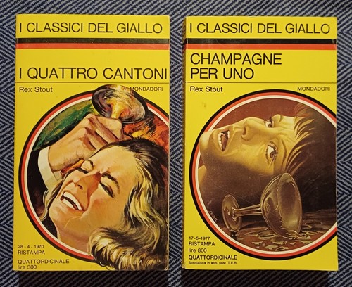 Rex stout due gialli i - stout,,
