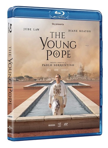 The young pope - pope, blu-ray